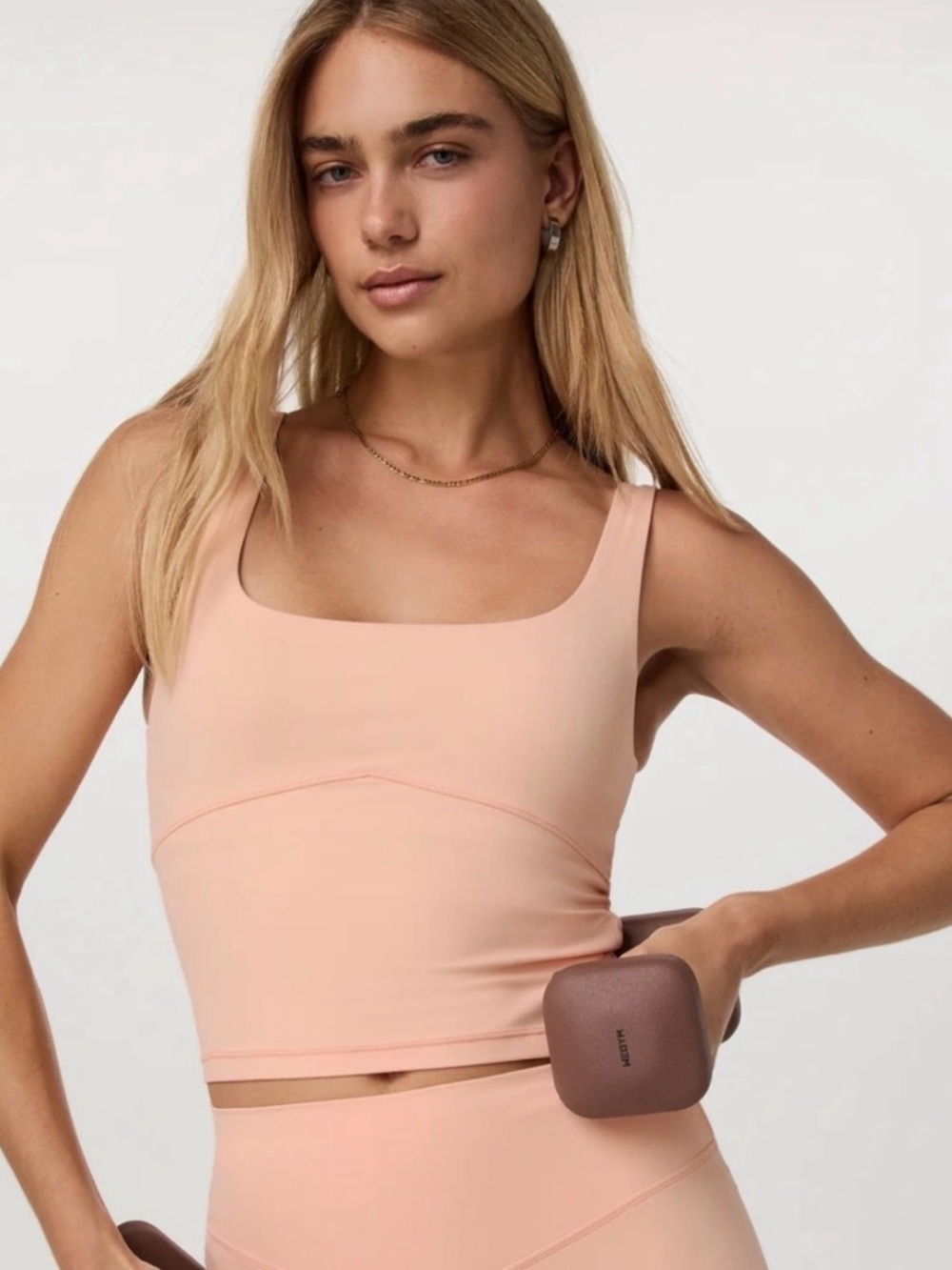 Vuori All The Form Support Set (Tank and Shorts) Size M - Picture 2 of 9